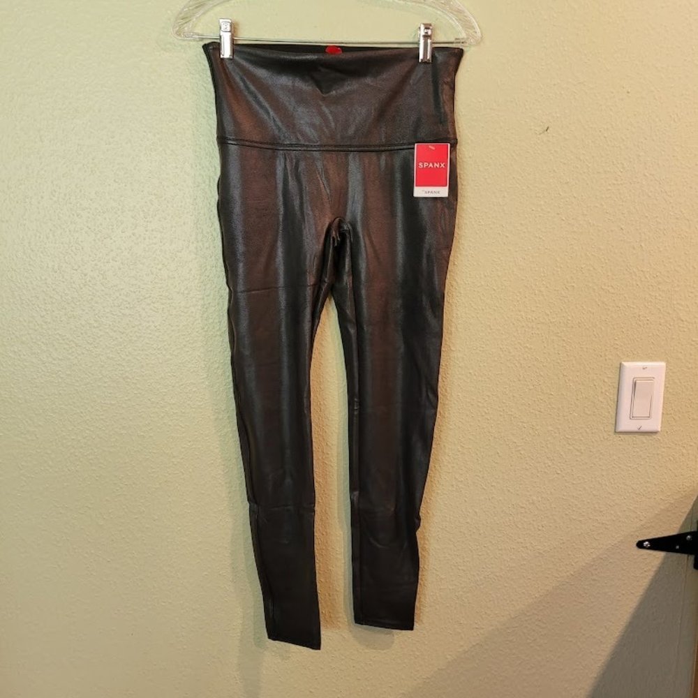 Spanx Faux Leather Leggings